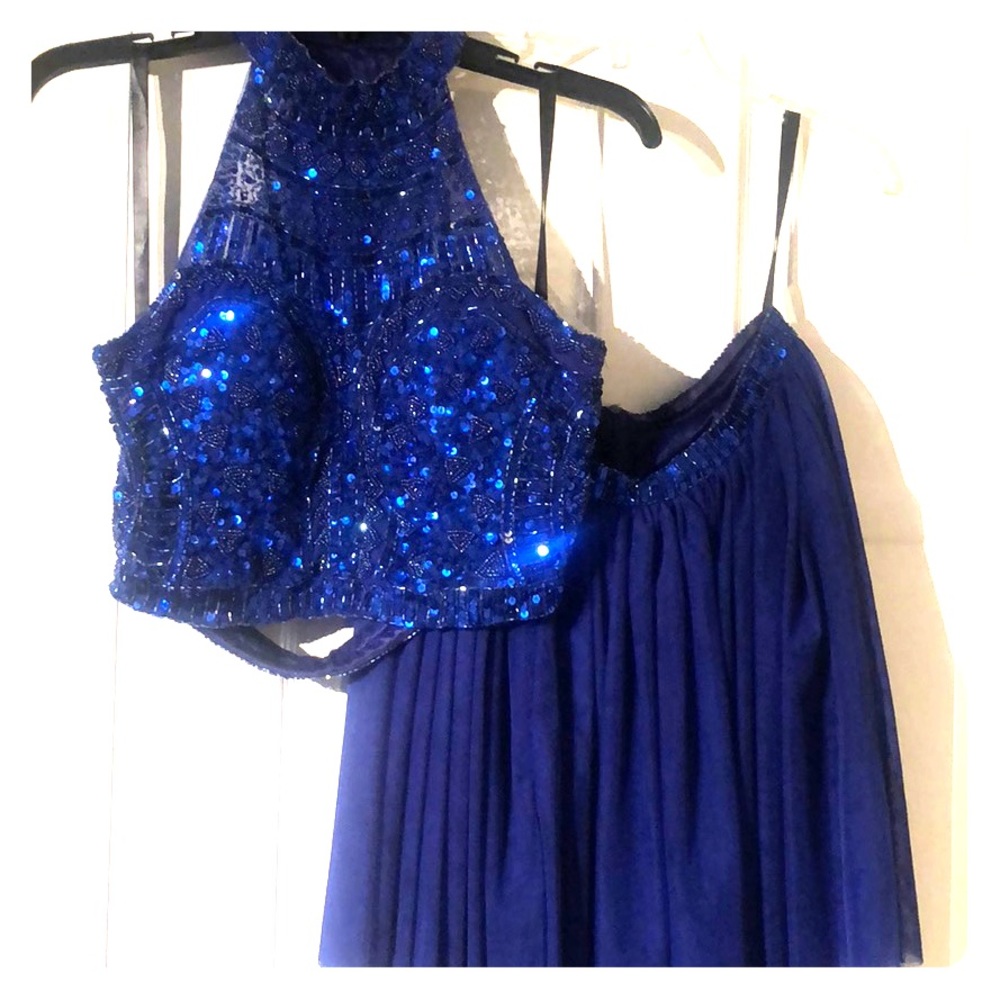 Two piece cocktail dress